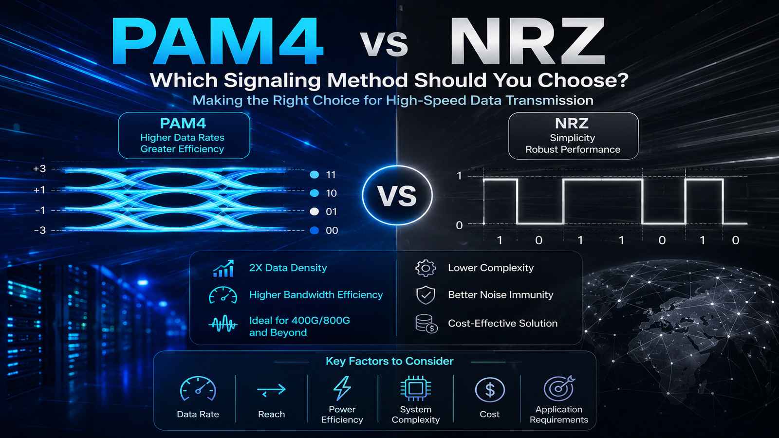 PAM4 vs NRZ: Which Signaling Method Should You Choose?