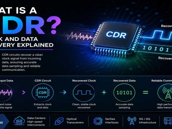 What Is a CDR? Clock and Data Recovery Explained