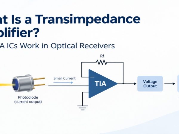 What Is a Transimpedance Amplifier? How TIA ICs Work in Optical Receivers