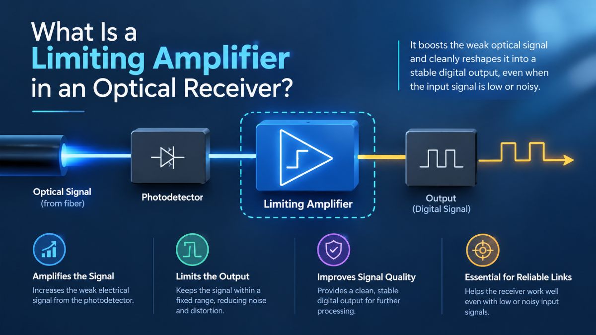 What Is a Limiting Amplifier in an Optical Receiver?